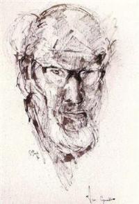 Portrait of Jose Van Gucht: Self-portrait